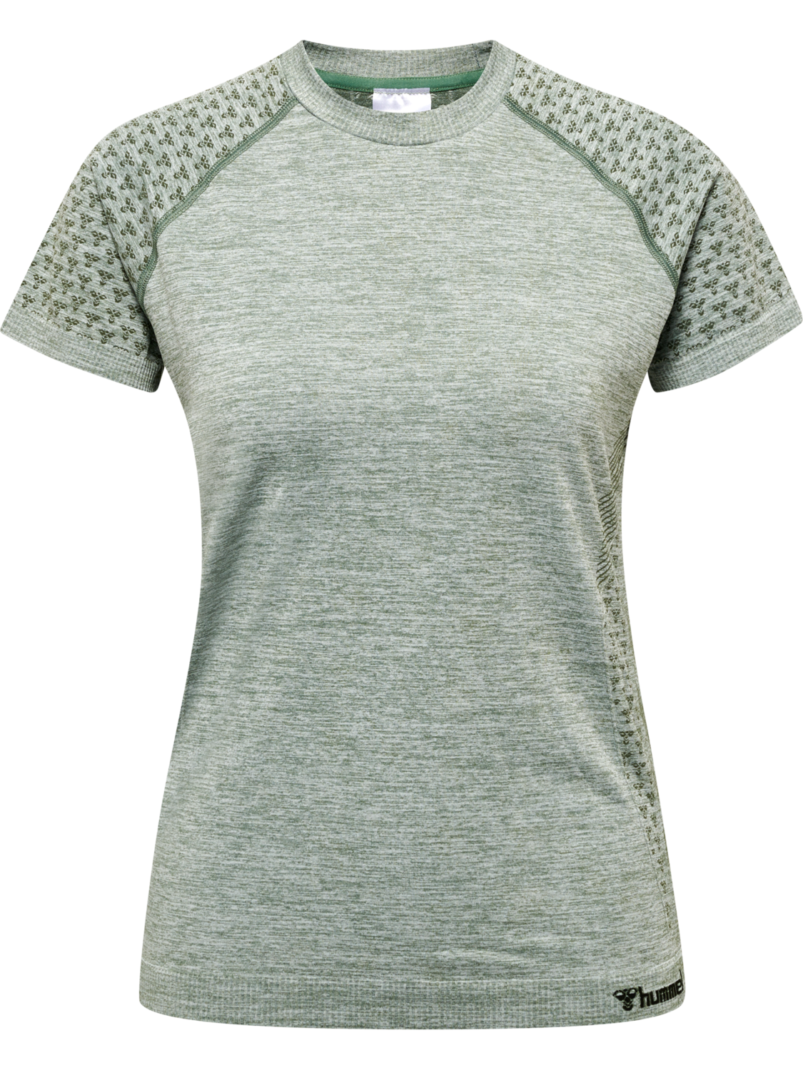 hmlCI SEAMLESS T-SHIRT, LILY PAD MELANGE, packshot