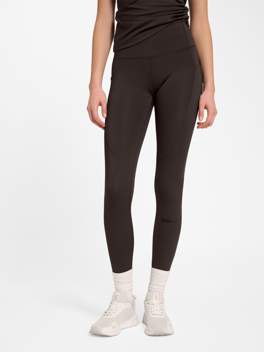 hmlHIIT INTENSITY HIGH WAIST TIGHTS, AFTER DARK, model