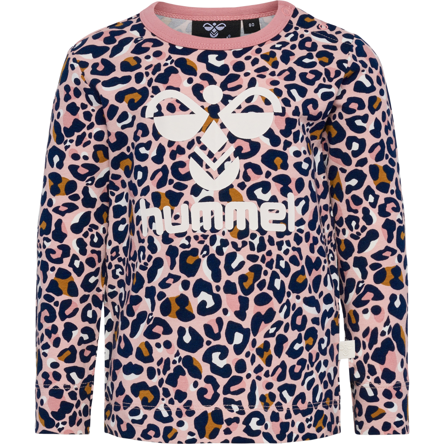 hmlMARIE AOP T-SHIRT L/S, PALE MAUVE, packshot