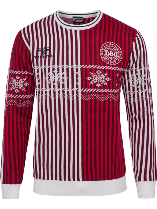 DBU CHRISTMAS SWEATER 23, WHITE DBU CHRISTMAS SWEATER 23, WHITE, packshot