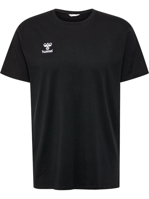 hmlGO 2.0 T-SHIRT S/S, BLACK hmlGO 2.0 T-SHIRT S/S, BLACK, packshot