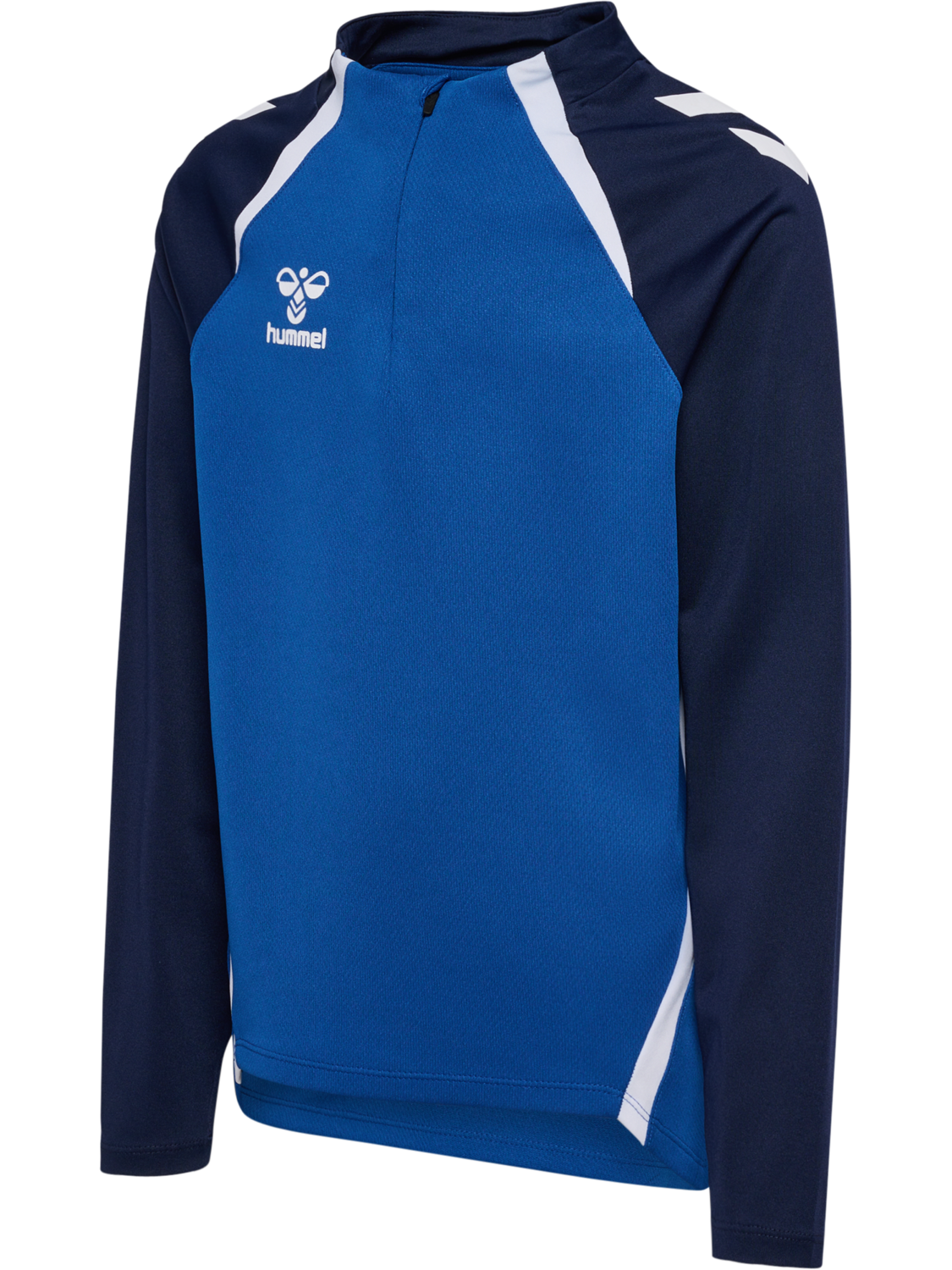 hmlLEAD 2.0 HALF ZIP KIDS, TRUE BLUE/MARINE, packshot