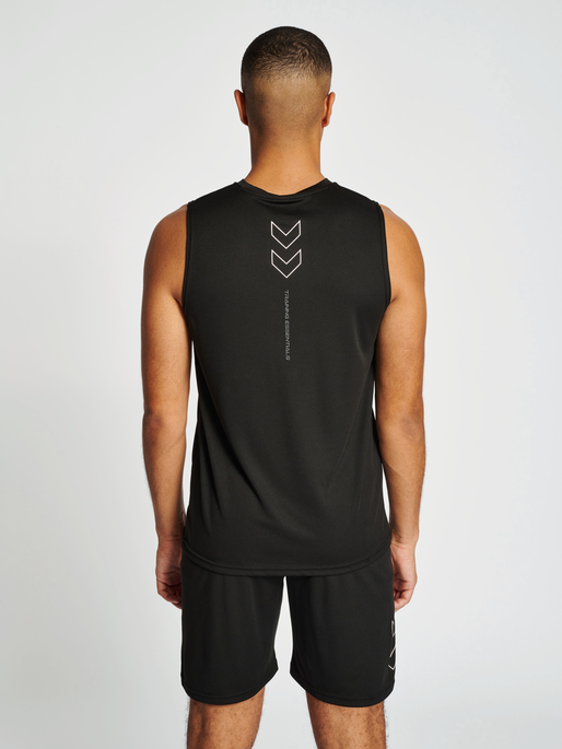 hmlTE FLEX TANKTOP, BLACK, model