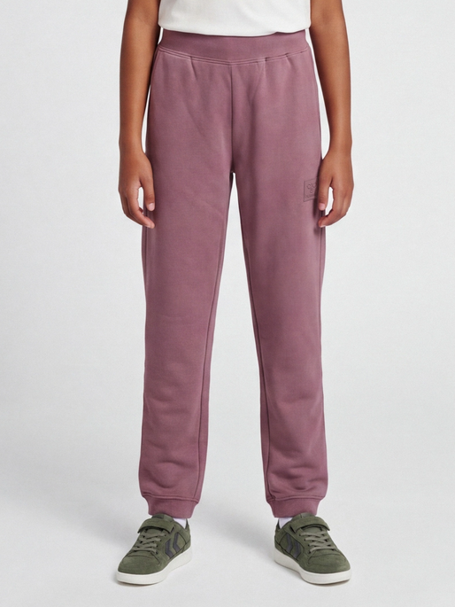 hmlCLEAN ADJUSTABLE PANTS, ROSE TAUPE, model