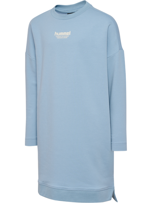 hmlZIPPI DRESS L/S, ASHLEY BLUE hmlZIPPI DRESS L/S, ASHLEY BLUE, packshot