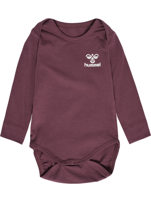 hmlELVINA BODY L/S, PLUM WINE, packshot