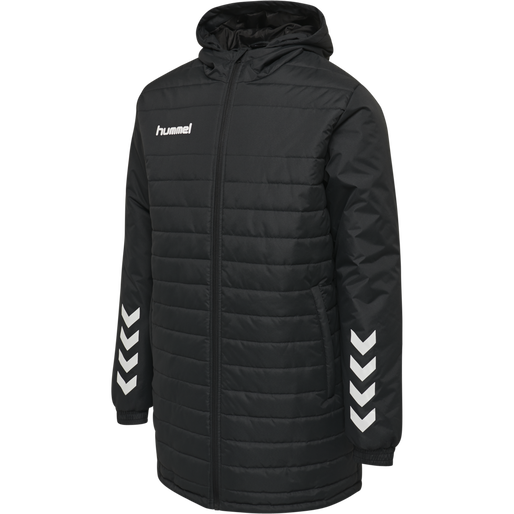 hmlPROMO BENCH JACKET, BLACK, packshot