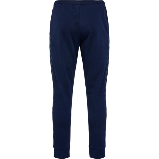 hmlSTALTIC COTTON PANTS, MARINE/DUCK GREEN hmlSTALTIC COTTON PANTS, MARINE/DUCK GREEN, packshot