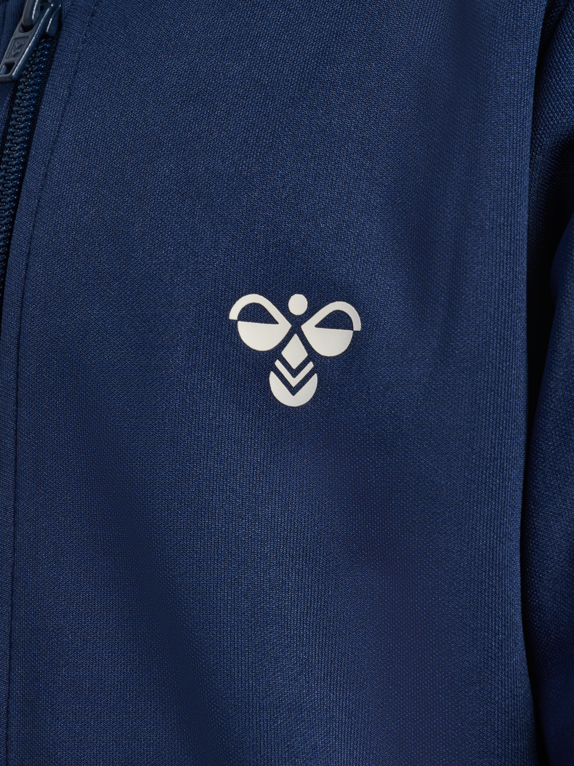 hmlJR REG TUKAS TRACK SUIT, DRESS BLUES, packshot
