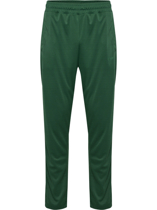 hmlFELIX  POLY TRACKSUIT SET, DARK GREEN, packshot