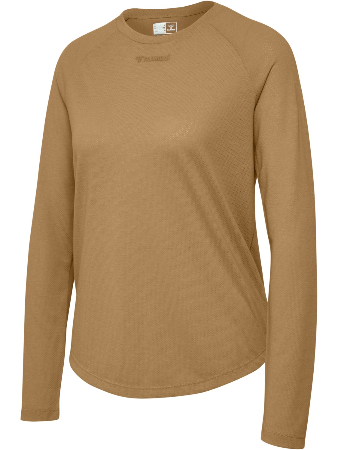 hmlMT VANJA T-SHIRT L/S, TIGERS EYE, packshot