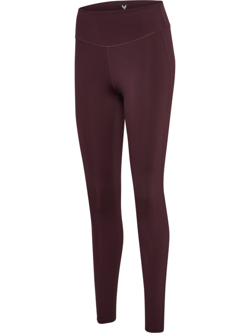 hmlPULSE HIGH WAIST TIGHTS, FUDGE hmlPULSE HIGH WAIST TIGHTS, FUDGE, packshot