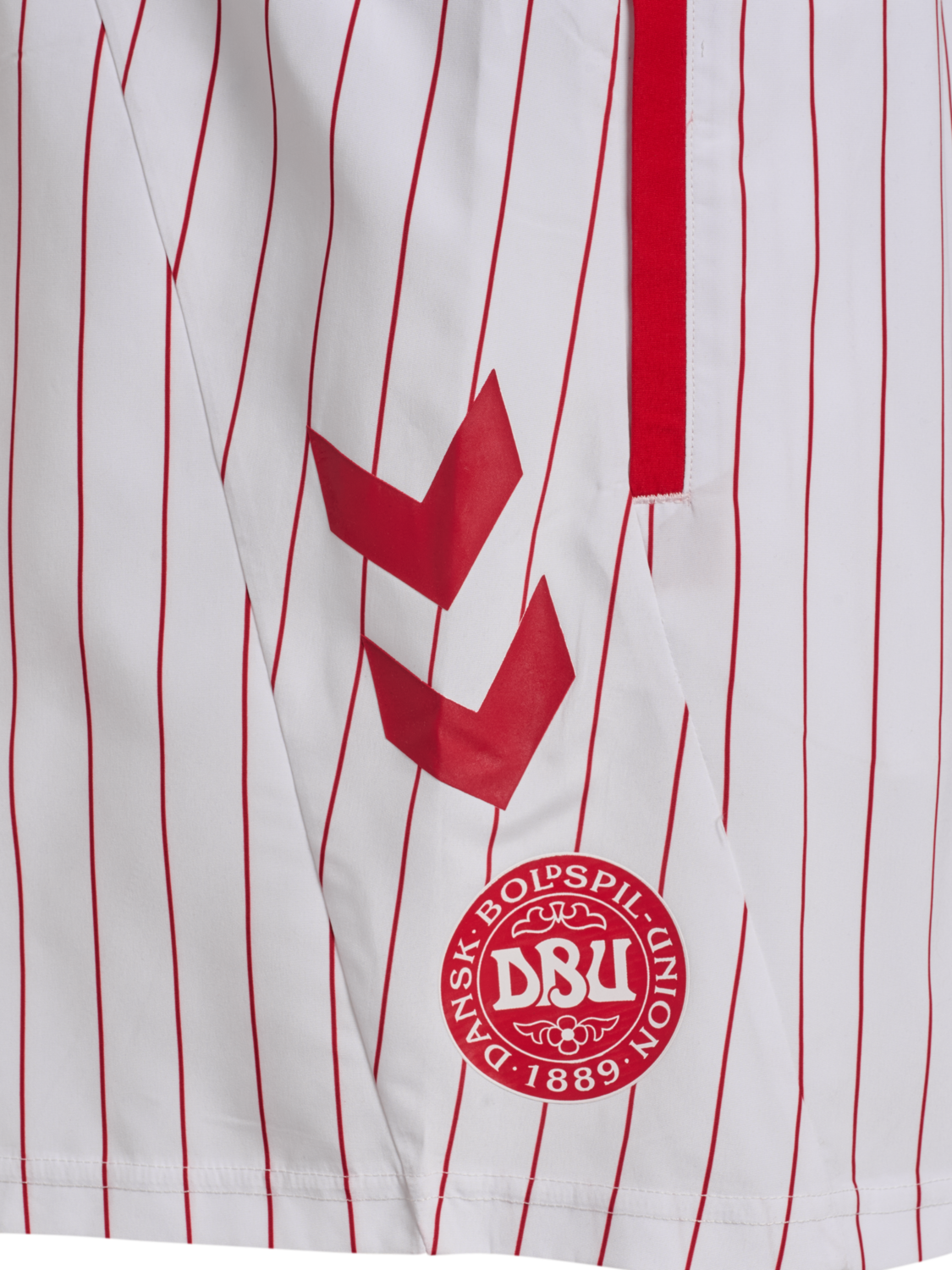 DBU 26 FAN SWIM SHORTS, WHITE, packshot