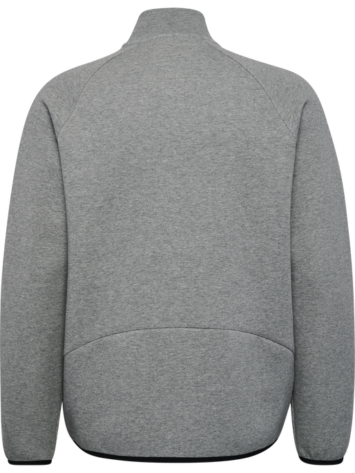 hmlTECH FLEECE HALFZIP, GREY MELANGE hmlTECH FLEECE HALFZIP, GREY MELANGE, packshot