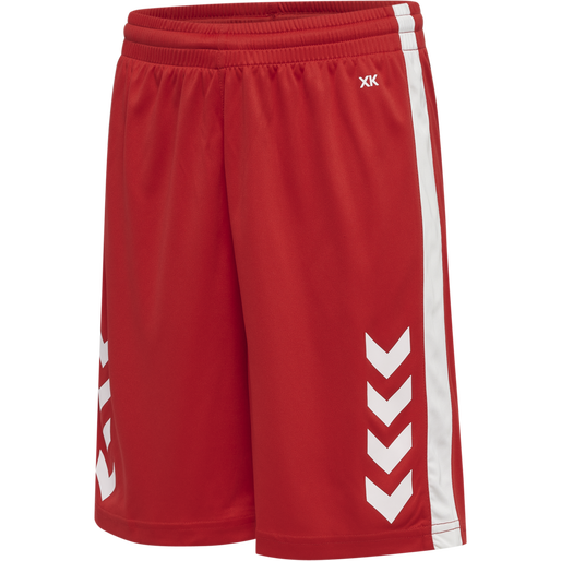 hmlCORE XK BASKET SHORTS KIDS, TRUE RED, packshot