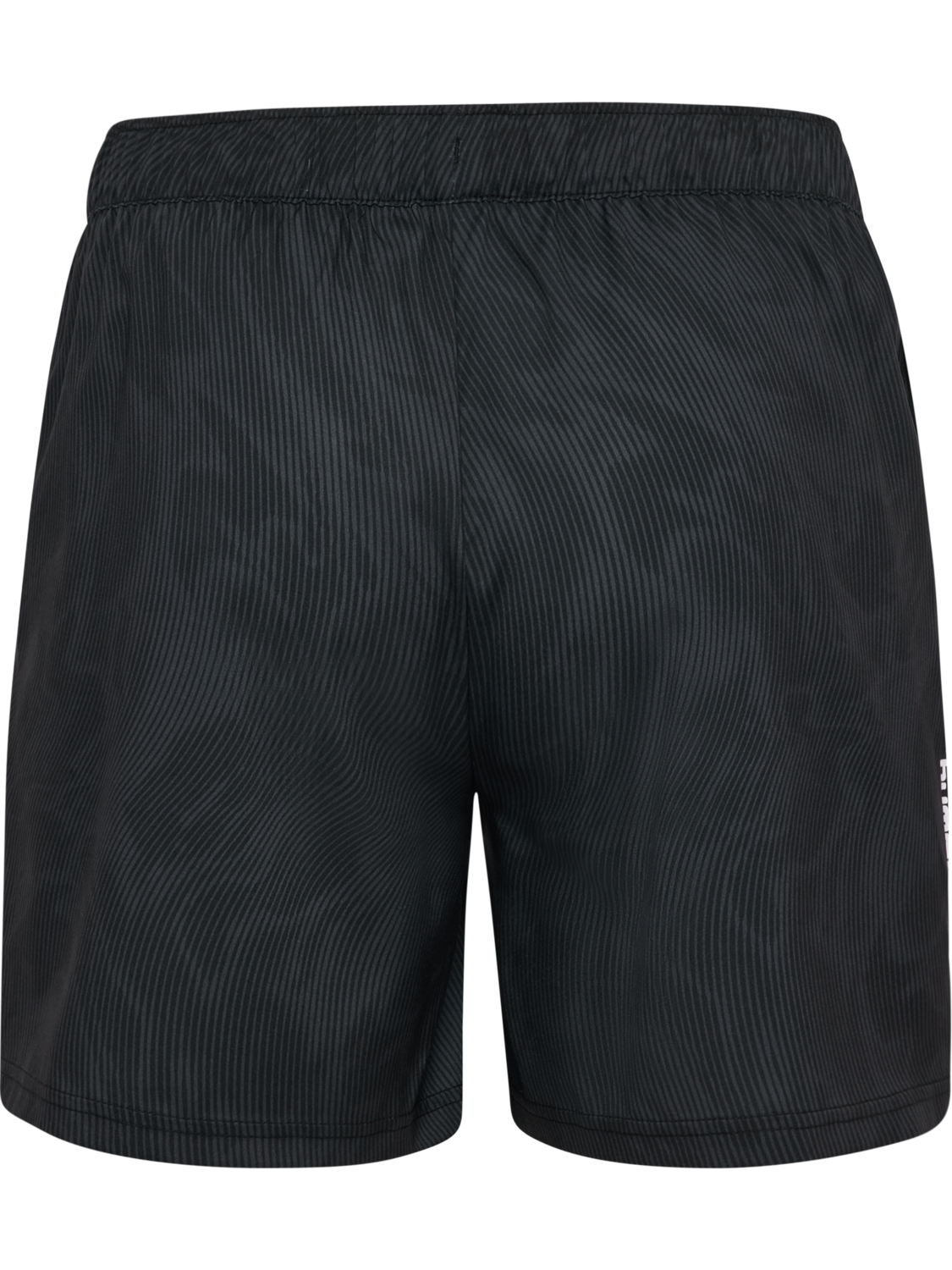 hmlPULSE AOP WORKOUT SHORTS, BLACK/EBONY, packshot