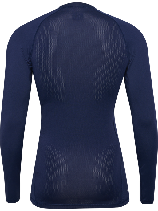 hmlBL PERFORMANCE TEE L/S, MARINE, packshot