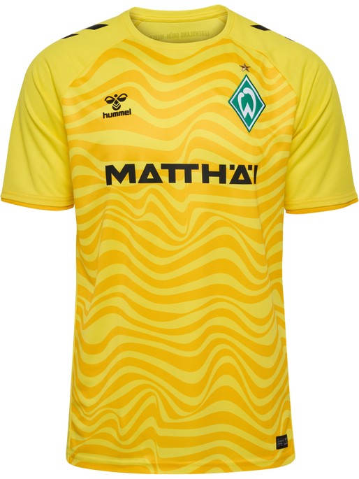 WER 24/25 GK JERSEY S/S, BLAZING YELLOW, packshot