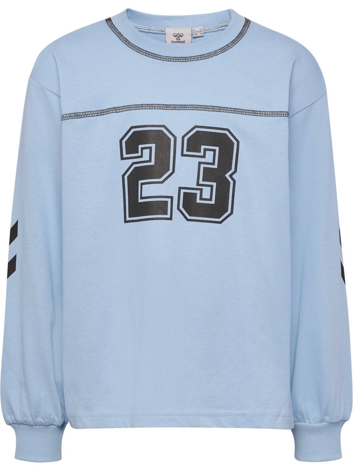 hmlTIMMI BOXY T-SHIRT L/S, CASHMERE BLUE, packshot