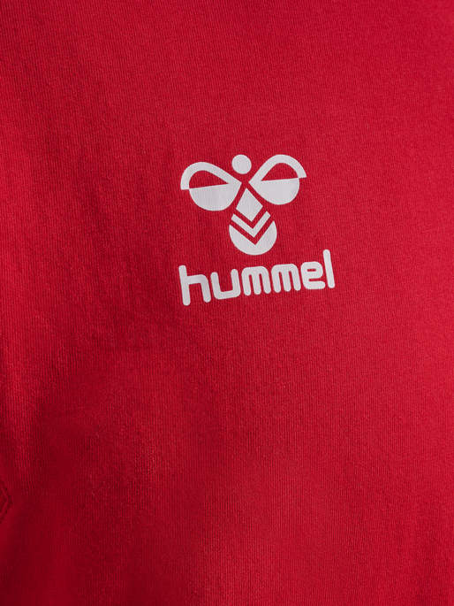 hmlAUTHENTIC CO T-SHIRT S/S, TRUE RED hmlAUTHENTIC CO T-SHIRT S/S, TRUE RED, packshot