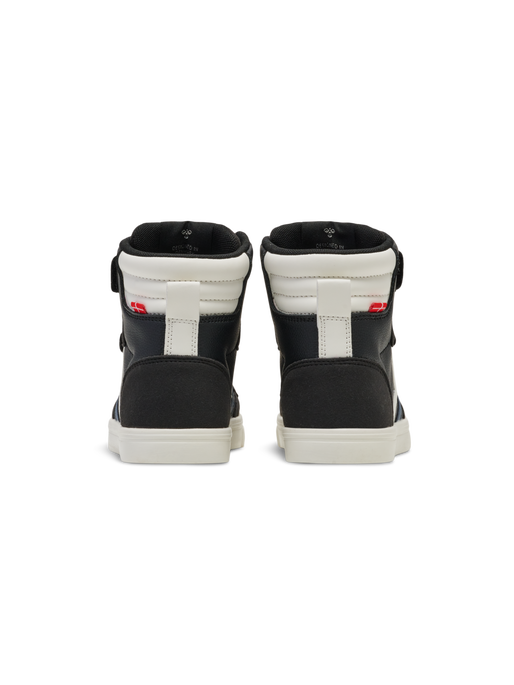 SLIMMER STADIL LEATHER HIGH JR, BLACK/BLUE, packshot