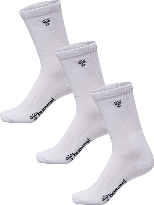hmlJR 3-PACK SOCKS BEE, WHITE hmlJR 3-PACK SOCKS BEE, WHITE, packshot