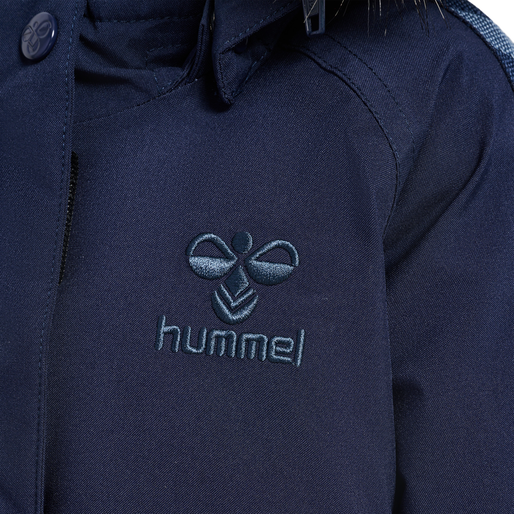 hmlCANYON TEX JACKET, BLACK IRIS hmlCANYON TEX JACKET, BLACK IRIS, packshot