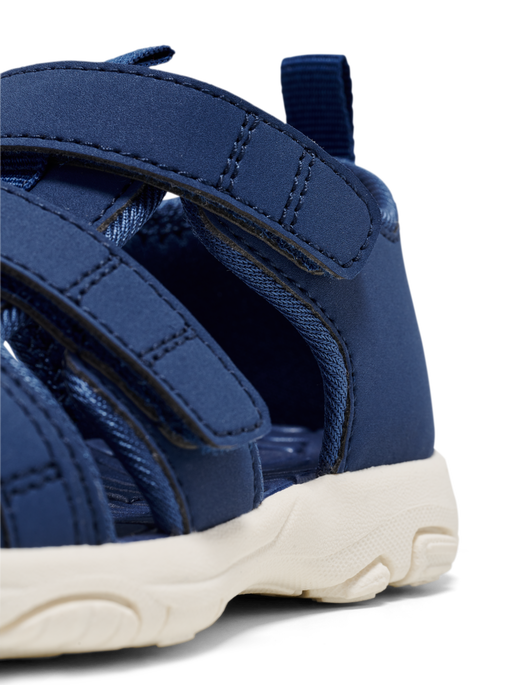 SANDAL VELCRO INFANT, NAVY PEONY, packshot