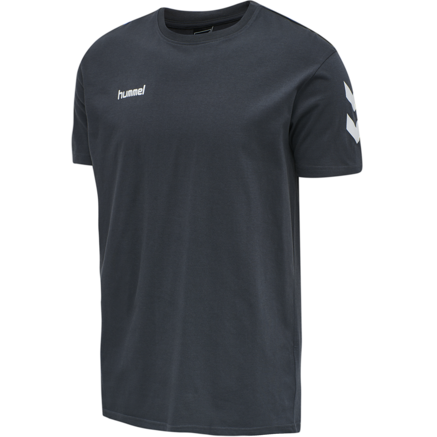 HUMMEL GO COTTON T-SHIRT S/S, INDIA INK, packshot