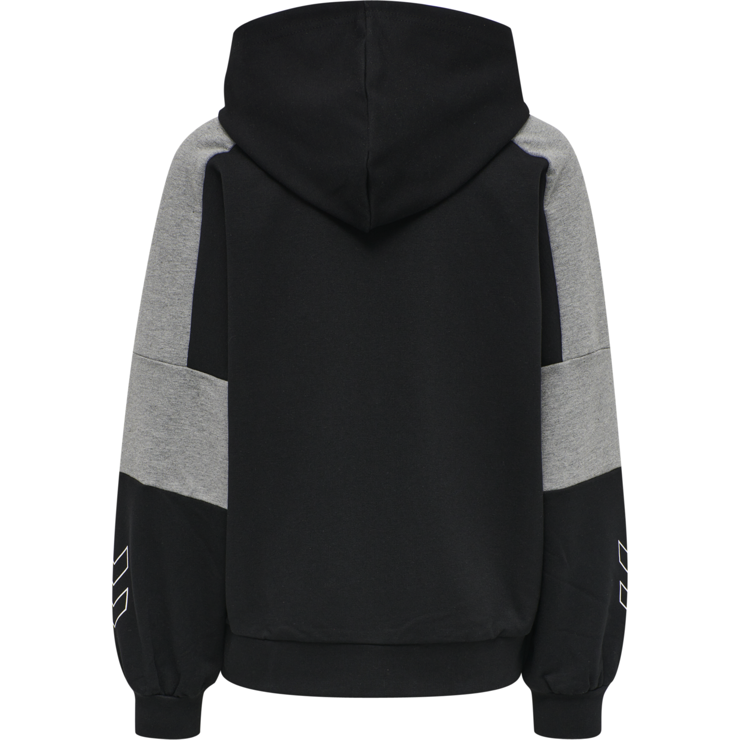 hmlBOXLINE HOODIE, BLACK, packshot