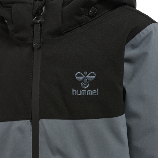 hmlLOGAN TEX JACKET, STORMY WEATHER, packshot