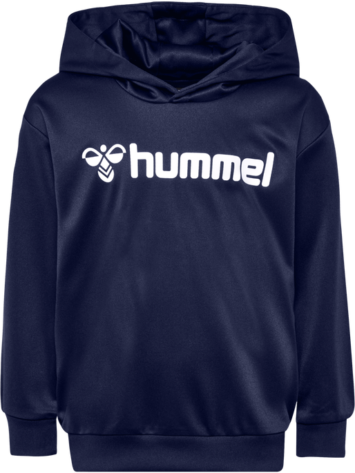 hmlLOGO HOODIE KIDS, MARINE, packshot