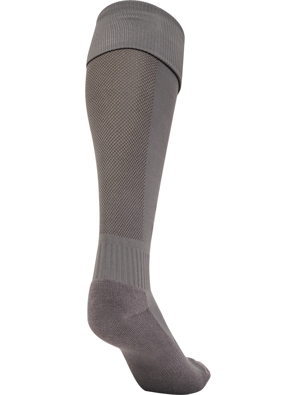 hmlESSENTIAL FOOTBALL SOCKS, STEEL GRAY/WHITE, packshot