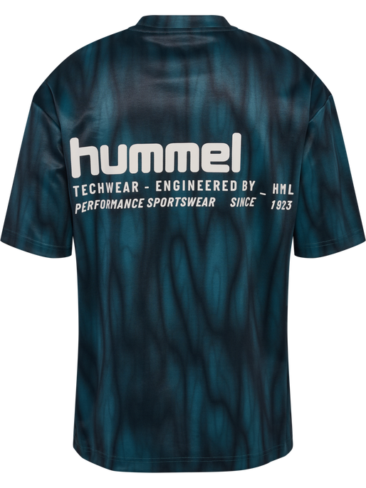 hmlHIIT AOP LOOSE T-SHIRT S/S, STARGAZER hmlHIIT AOP LOOSE T-SHIRT S/S, STARGAZER, packshot