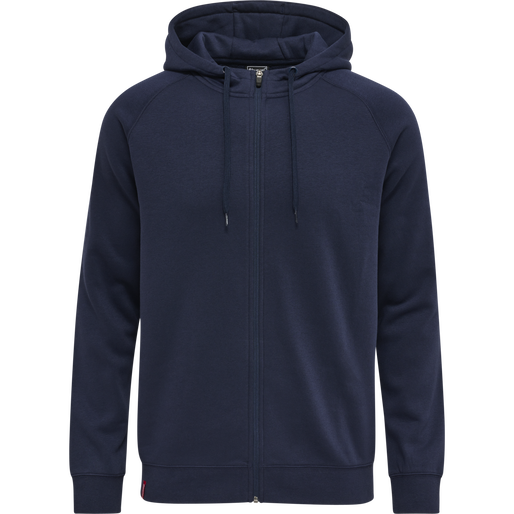 hmlRED CLASSIC ZIP HOODIE, MARINE, packshot