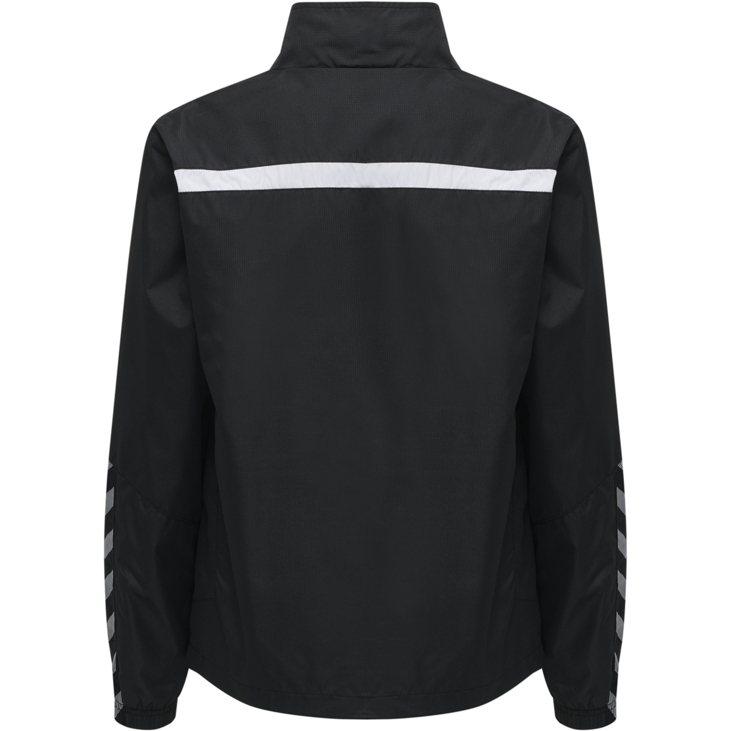 hmlAUTHENTIC KIDS TRAINING JACKET, BLACK/WHITE, packshot