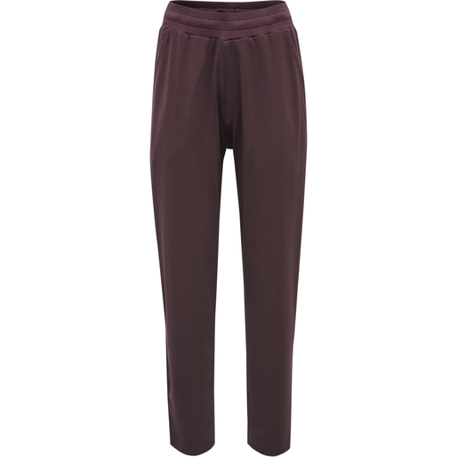hmlLUISE LOOSE PANTS, FUDGE, packshot