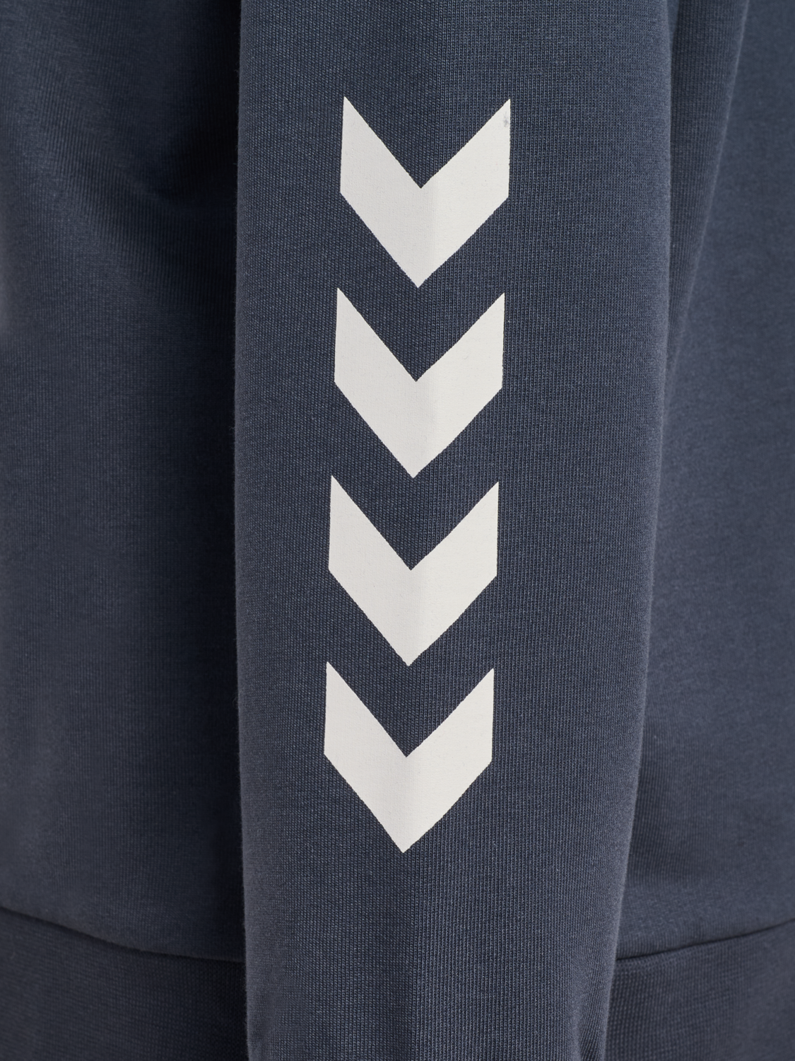 hmlJR REG LOGO SWEATSHIRT, OMBRE BLUE, packshot