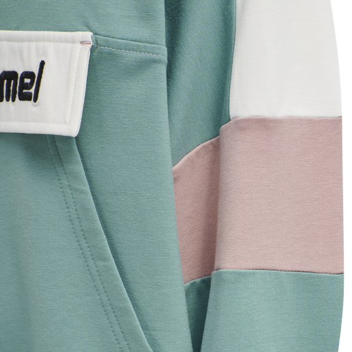 hmlVALERIE LONG SWEATSHIRT, OIL BLUE, packshot