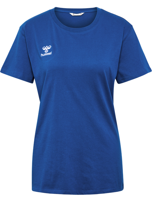 hmlGO 2.0 T-SHIRT S/S WOMAN, TRUE BLUE, packshot