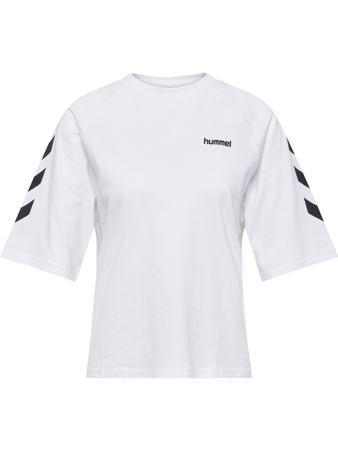 hmlKEEPER CHEVRON W T-SHIRT S/S, WHITE, packshot