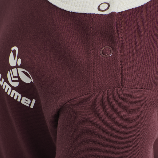 hmlMAUILINO T-SHIRT L/S, CHOCOLATE TRUFFLE, packshot