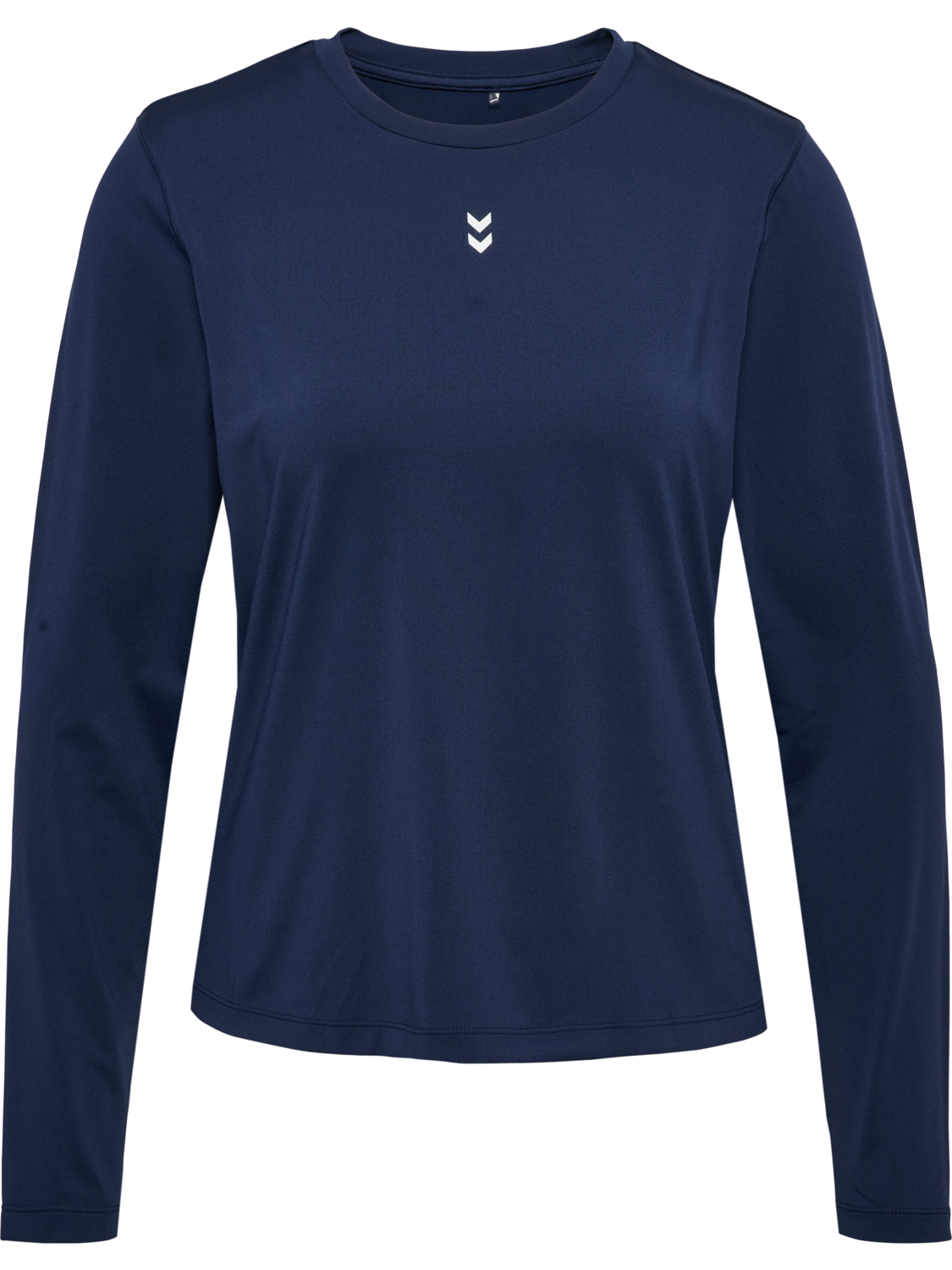 hmlFAST W T-SHIRT L/S, DRESS BLUES, packshot