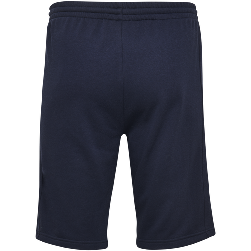 hmlGO KIDS COTTON BERMUDA SHORTS, MARINE, packshot