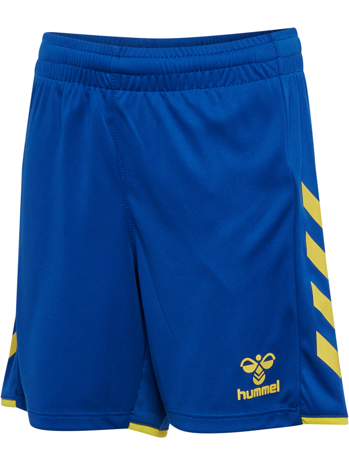 hmlCORE 2.0 SHORTS KIDS, TRUE BLUE/BLAZING YELLOW, packshot