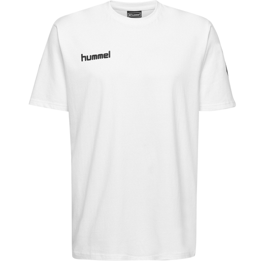 HUMMEL GO KIDS COTTON T-SHIRT S/S, WHITE, packshot