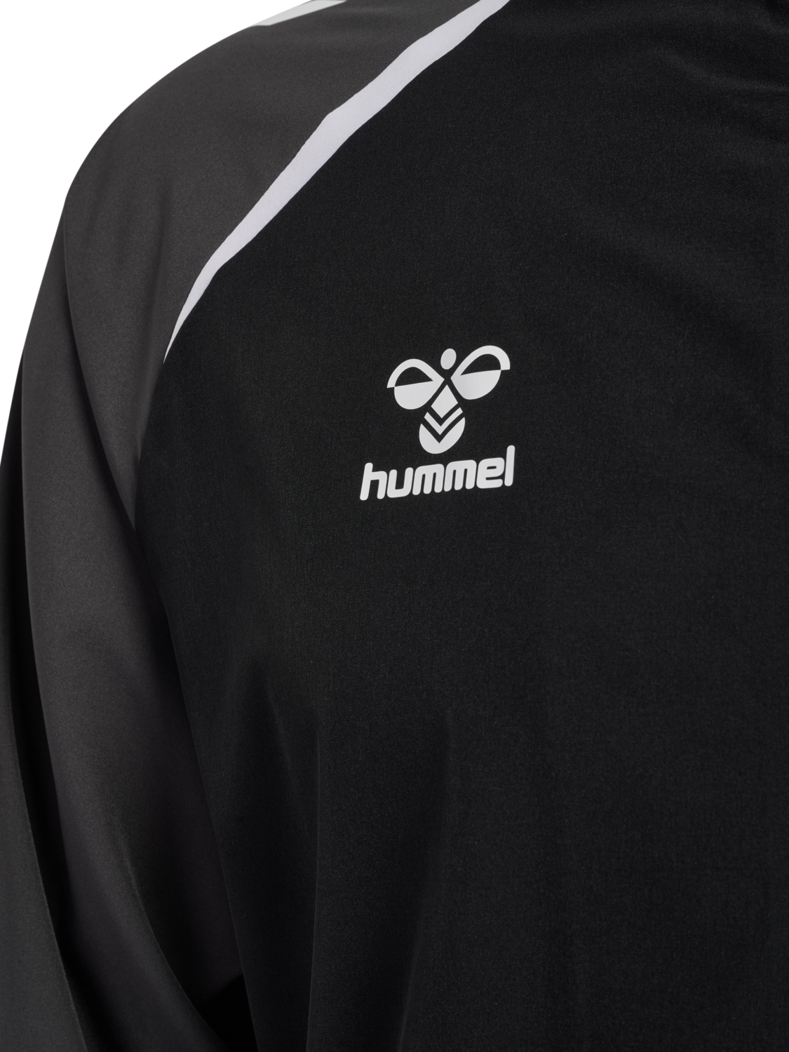 hmlLEAD 2.0 WOVEN JACKET, BLACK/ASPHALT, packshot