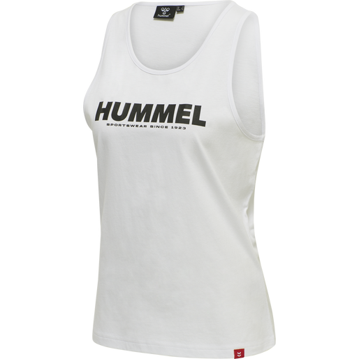 hmlLEGACY WOMAN TANKTOP, WHITE, packshot