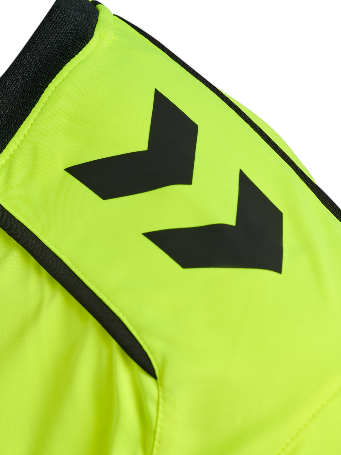 hmlREFEREE JERSEY S/S, NEON YELLOW, packshot