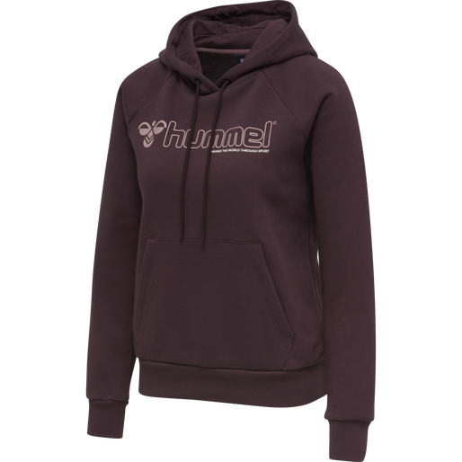 hmlNONI HOODIE, FUDGE, packshot